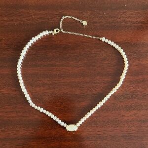 Kendra Scott Pearl Necklace
